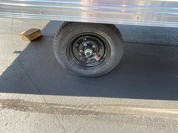 101"X12' Crossover 2.0 Multisport High Country Snowmobile Trailer Silver