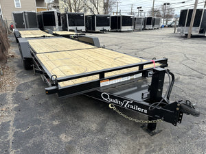 **SALE** Quality Tilt Trailer 81"x22' 17k Black Equipment Trailer