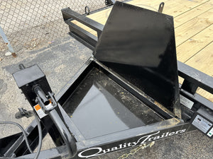**SALE** Quality Tilt Trailer 81"x22' 17k Black Equipment Trailer