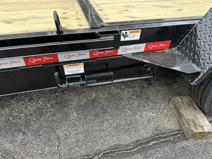 **SALE** Quality Tilt Trailer 81"x22' 17k Black Equipment Trailer