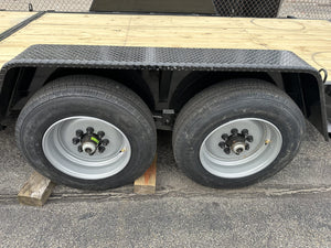 **SALE** Quality Tilt Trailer 81"x22' 17k Black Equipment Trailer