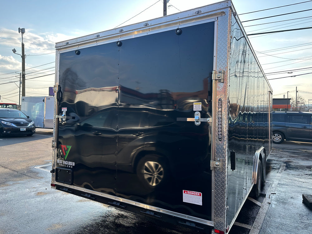 Panther Cargo Trailer Enclosed  Car Trailer 8.5'x24' 10k Ramp Door