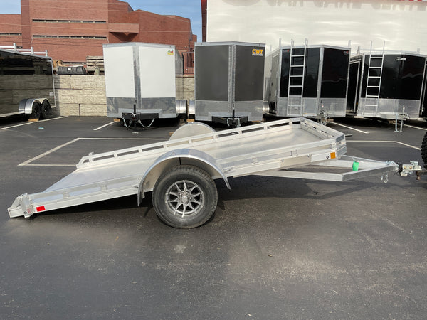 HIGH COUNTRY 6.5x12 Aluminum Tilt Trailer Utility Trailer