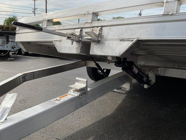 HIGH COUNTRY 6.5x12 Aluminum Tilt Trailer Utility Trailer