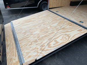 Enclosed Car Hauler Trailer 8.5'x20' BLACK Car Mate Sportster