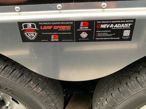 Enclosed Car Hauler Trailer 8.5'x20' BLACK Car Mate Sportster