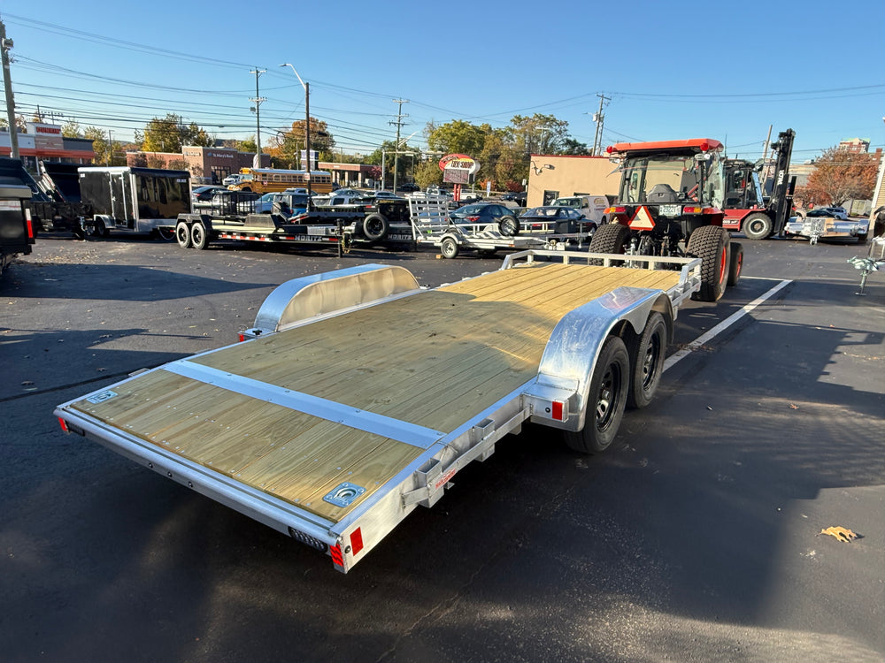 80"x18' High Country Aluminum Open Car Hauler Trailer w/pressure treated deck