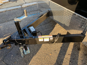 Enclosed Car Hauler Trailer 8.5'x20' BLACK Car Mate Sportster