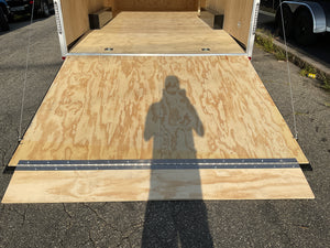 Enclosed Car Hauler Trailer 8.5'x20' BLACK Car Mate Sportster