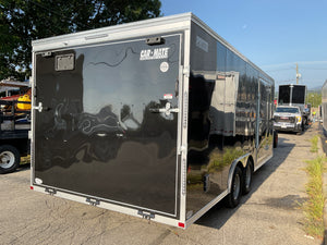Enclosed Car Hauler Trailer 8.5'x20' BLACK Car Mate Sportster