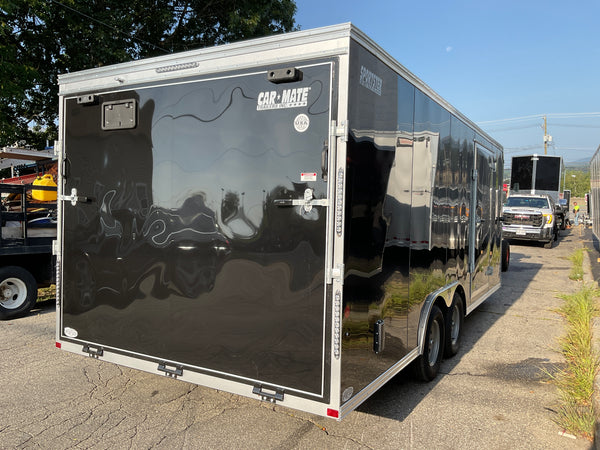 Enclosed Car Hauler Trailer 8.5'x20' BLACK Car Mate Sportster