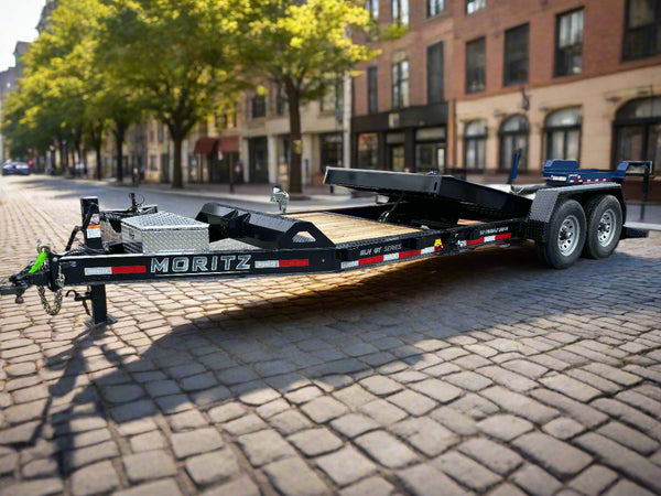 Gravity Equipment Tilt Trailer 81.5"x20' Moritz Black  14,000 GVWR