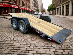 Gravity Equipment Tilt Trailer 81.5"x20' Moritz Black  14,000 GVWR