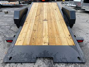 Gravity Equipment Tilt Trailer 81.5"x20' Moritz Black  14,000 GVWR