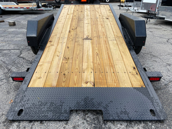 Gravity Equipment Tilt Trailer 81.5"x20' Moritz Black  14,000 GVWR