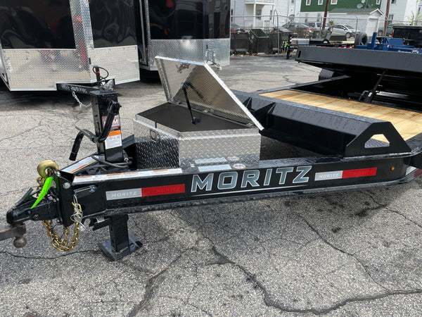 Gravity Equipment Tilt Trailer 81.5"x20' Moritz Black  14,000 GVWR