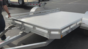 HIGH COUNTRY 6.5x12 Aluminum Tilt Trailer Utility Trailer