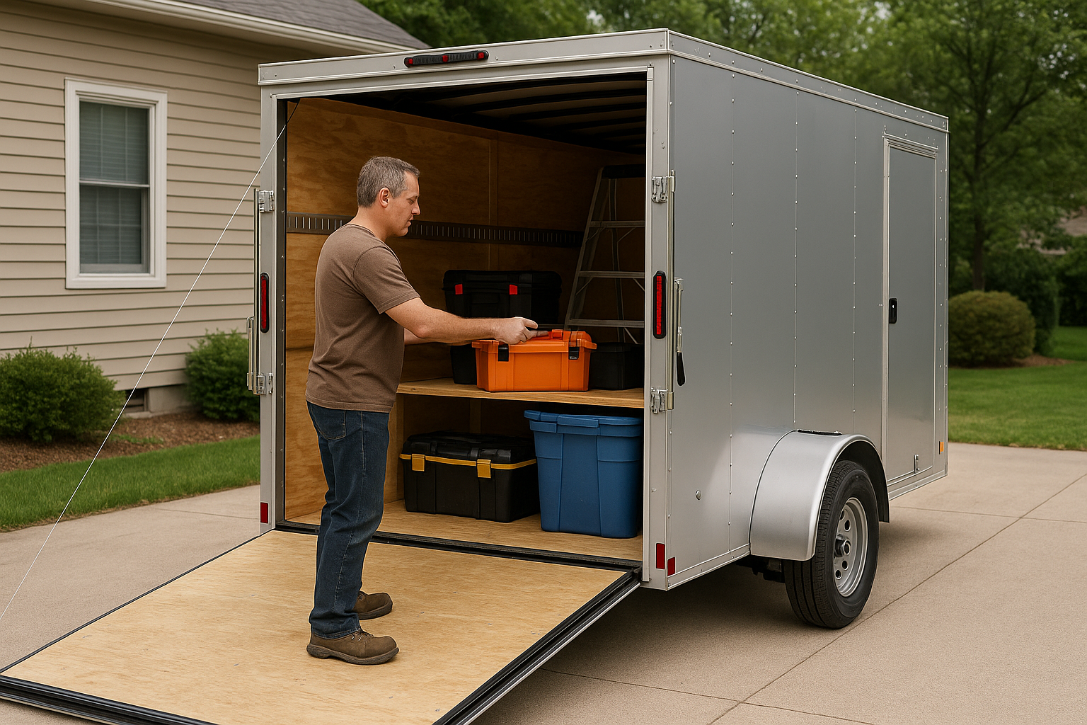 Why Buying a Trailer Beats Renting Storage Space