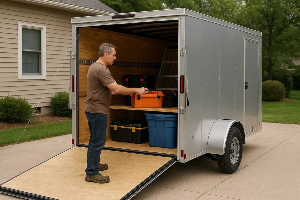 Why Buying a Trailer Beats Renting Storage Space - Ron's Toy Shop, Inc.
