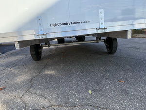 101"X12' Crossover 2.0 Multisport High Country Snowmobile Trailer White High Country Trailers