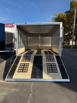 101"X12' Crossover 2.0 Multisport High Country Snowmobile Trailer White High Country Trailers