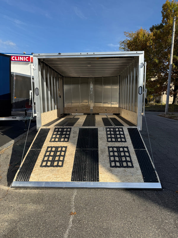 101"X12' Crossover 2.0 Multisport High Country Snowmobile Trailer White High Country Trailers