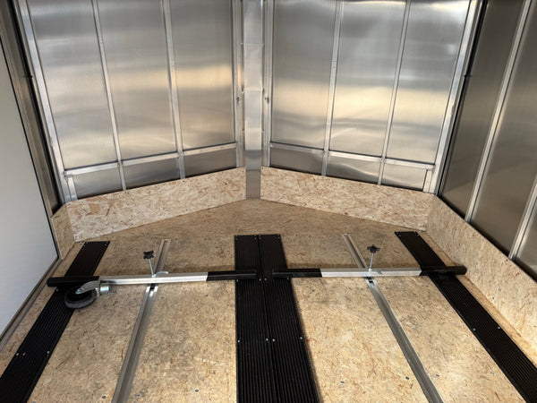 101"X12' Crossover 2.0 Multisport High Country Snowmobile Trailer White High Country Trailers
