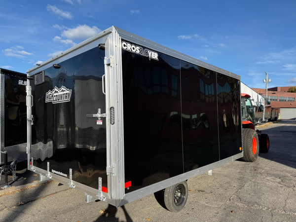 101"X12' Crossover 2.0 Multisport High Country Snowmobile Trailer Black High Country Trailers