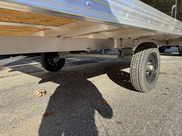 101"X12' Crossover 2.0 Multisport High Country Snowmobile Trailer Black High Country Trailers