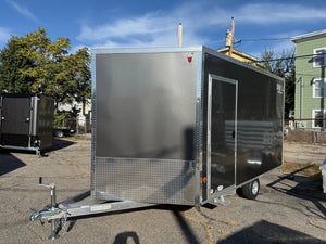101"X12' Multi-Sport Durabull Snowmobile Trailer Charcoal 10" Extra Height DuraBull Trailers