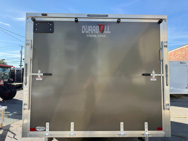 101"X12' Multi-Sport Durabull Snowmobile Trailer Charcoal 10" Extra Height DuraBull Trailers