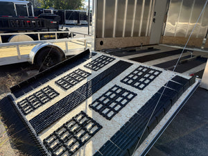 101"X12' Multi-Sport Durabull Snowmobile Trailer Charcoal 10" Extra Height DuraBull Trailers