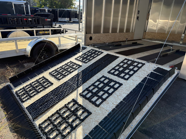 101"X12' Multi-Sport Durabull Snowmobile Trailer Charcoal 10" Extra Height DuraBull Trailers