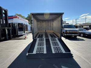 101"X12' Multi-Sport Durabull Snowmobile Trailer Indigo Blue Black-Out Loading Lights Extra Height DuraBull Trailers