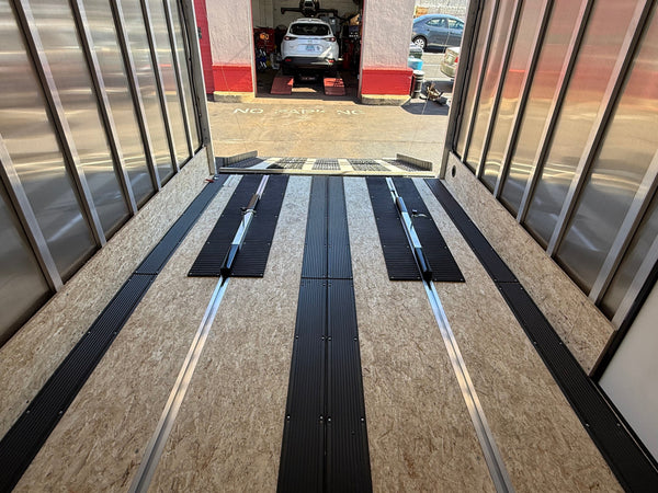 101"X12' Multi-Sport Durabull Snowmobile Trailer Charcoal 10" Extra Height Black-Out DuraBull Trailers