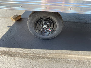 101"X12' Crossover 2.0 Multisport High Country Snowmobile Trailer Silver