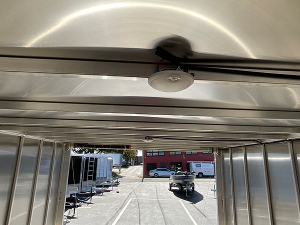 101"X12' Crossover 2.0 Multisport High Country Snowmobile Trailer Silver