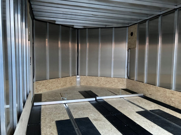 101"X12' Multi-Sport Durabull Snowmobile Trailer Charcoal 10" Extra Height DuraBull Trailers