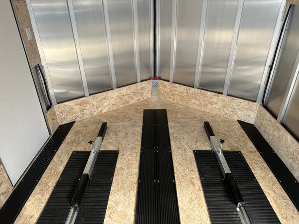 101"X14' Tandem Axle Multi-Sport DuraBull 10" Extra Height Snow Package DuraBull Trailers