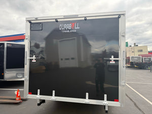 101"X20' Multi-Sport Durabull Snowmobile Trailer Drive in Drive out Extra Height Black DuraBull Trailers