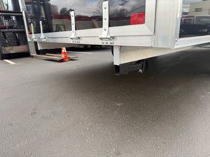 101"X20' Multi-Sport Durabull Snowmobile Trailer Drive in Drive out Extra Height Black DuraBull Trailers