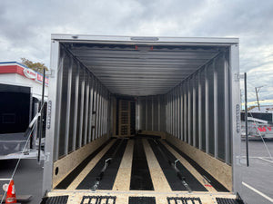 101"X20' Multi-Sport Durabull Snowmobile Trailer Drive in Drive out Extra Height Black DuraBull Trailers