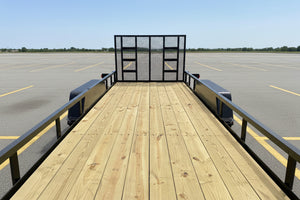 Quality Open Landscaping Trailer 77"x18' 7,000 Gvwr Quality Trailers