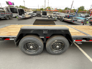 Gravity Equipment Tilt Trailer 81.5"x22' Moritz Black 16,000 GVWR Moritz International