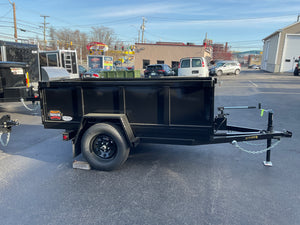 Prospector Trailers 4'x8' Manual Dump Trailer 2990 GVWR