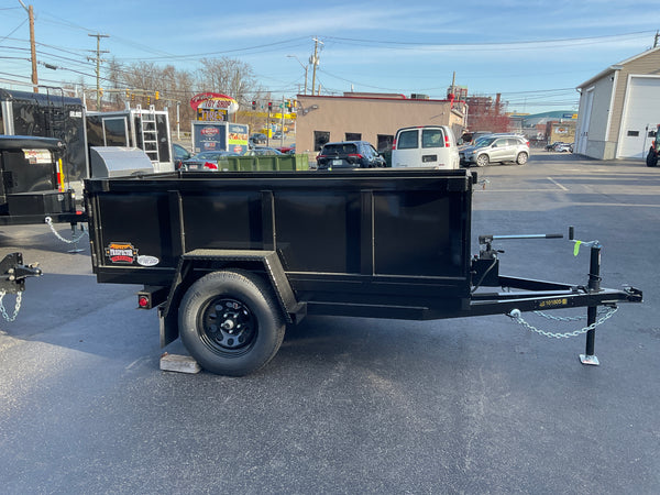 Prospector Trailers 4'x8' Manual Dump Trailer 2990 GVWR