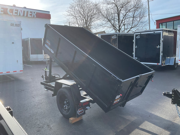 Prospector Trailers 4'x8' Manual Dump Trailer 2990 GVWR