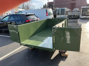Prospector Trailers 4'x8' Manual Dump Trailer 2990 GVWR Prospector Trailers