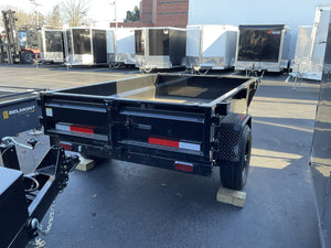 Griffin Dump Trailer 5'x8' BLACK 5K GVWR