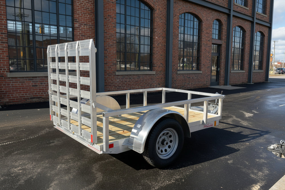 High Country Aluminum Utility Trailer 60"x8' Ramp High Country Trailers